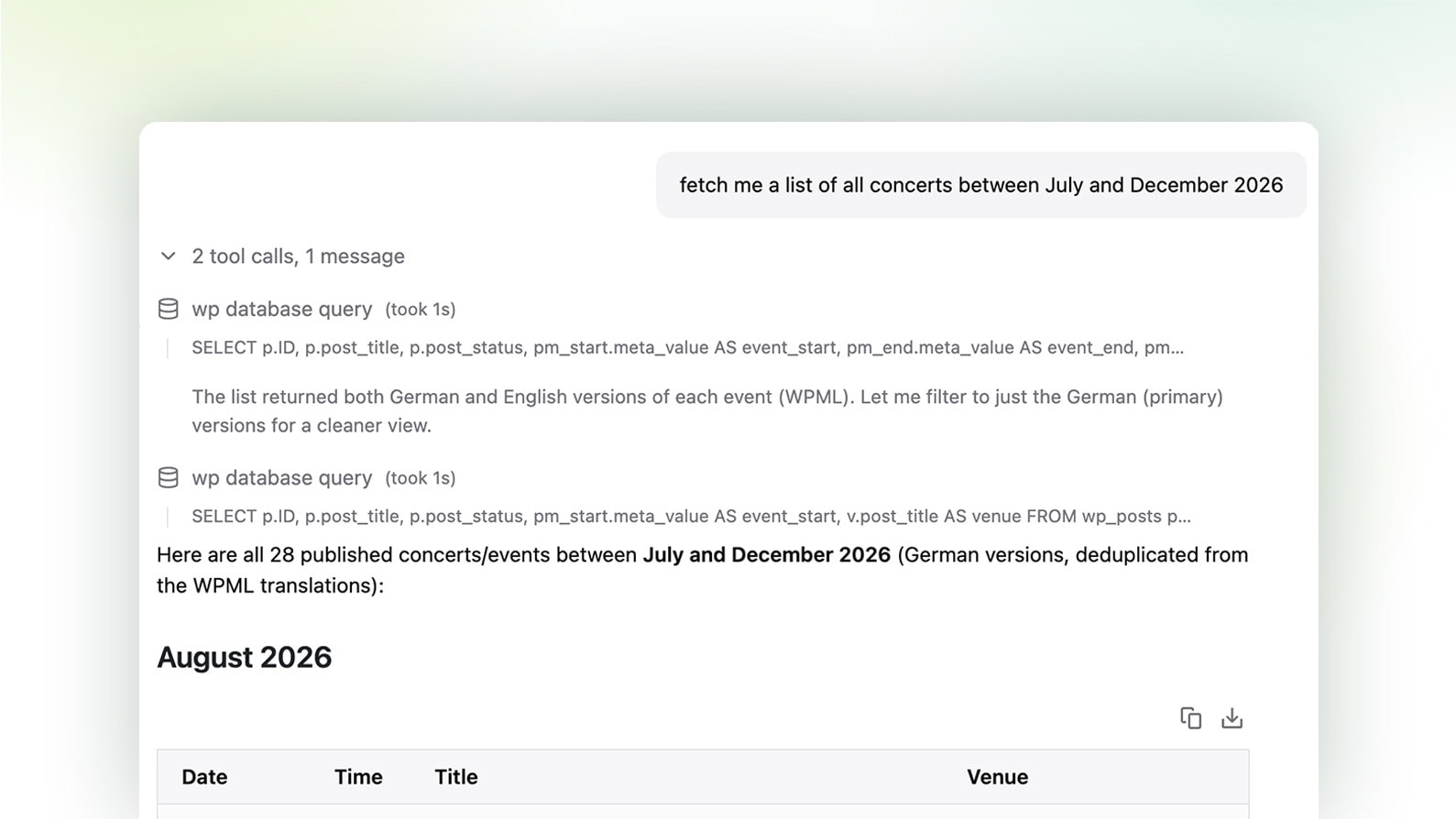 Godmode 1.0 Core Feature: PHP & Database at your fingertips